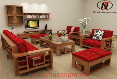 Sofa gỗ - Công Ty TNHH Trang Trí Nội Thất Tuấn Nam